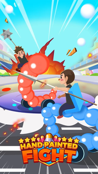 Collision Race - Gameplay image of android game