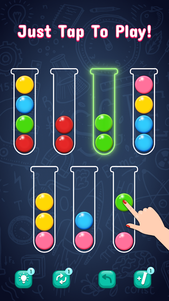 Ball Sort Puz - Color Game - Gameplay image of android game