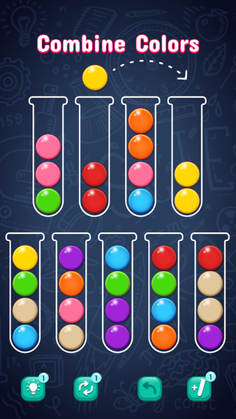 Ball Sort Puz - Color Game - Gameplay image of android game