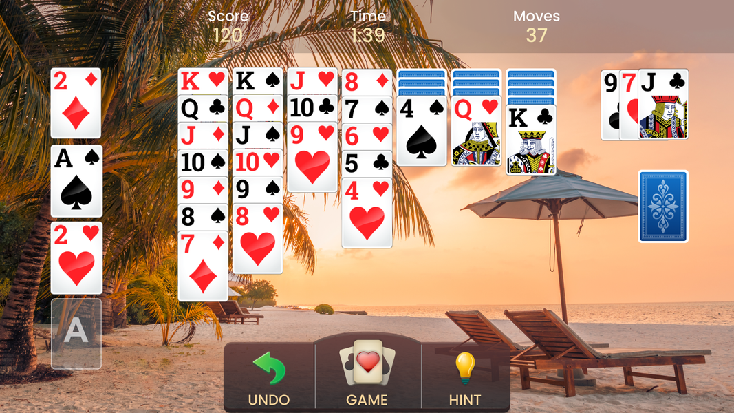 Solitaire - Classic Card Game - عکس برنامه موبایلی اندروید