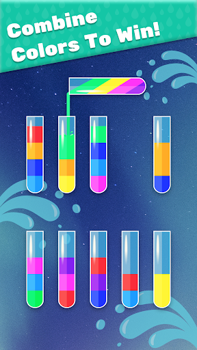 Water Sort Puz - Color Game - Gameplay image of android game