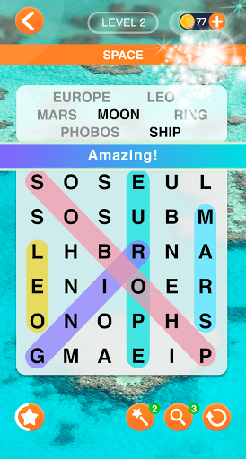 Word Search - Word Puzzle Game - Gameplay image of android game