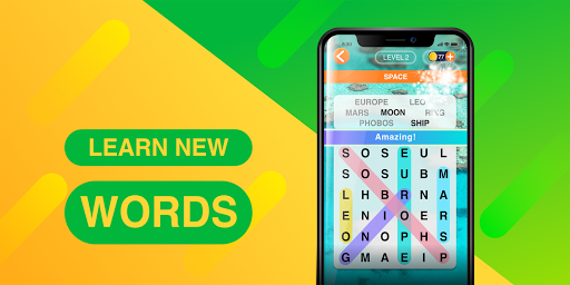 Word Search - Word Puzzle Game - Gameplay image of android game