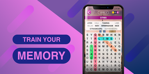 Word Search - Word Puzzle Game - Gameplay image of android game