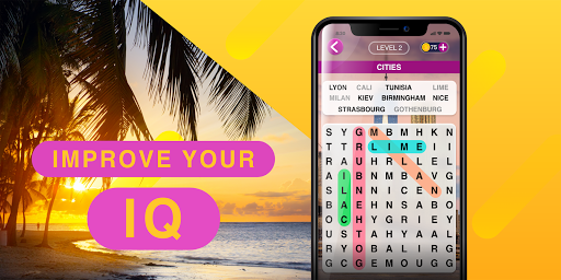 Word Search - Word Puzzle Game - Gameplay image of android game