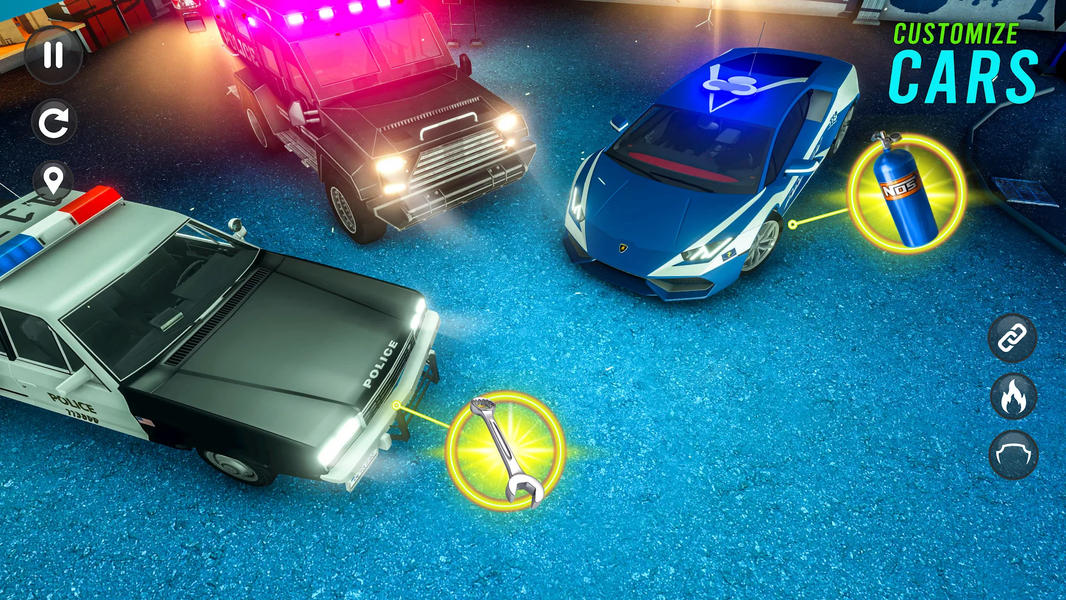 Police Car Chase: US Cop Games - عکس بازی موبایلی اندروید