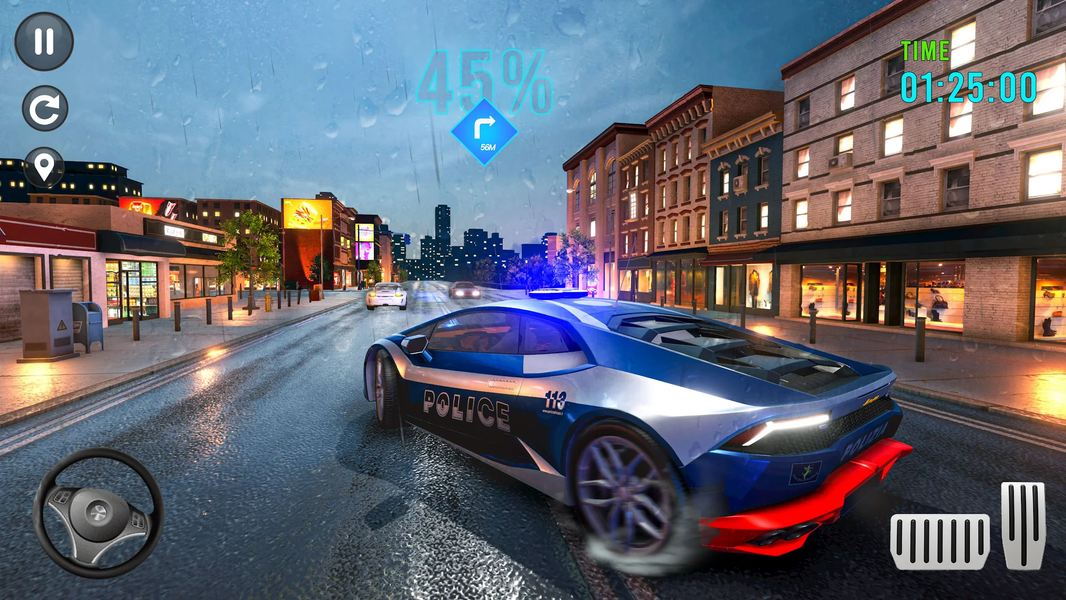 Police Car Chase: US Cop Games - عکس بازی موبایلی اندروید