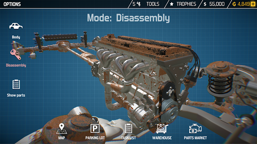 Car Mechanic Simulator 2023 - عکس بازی موبایلی اندروید