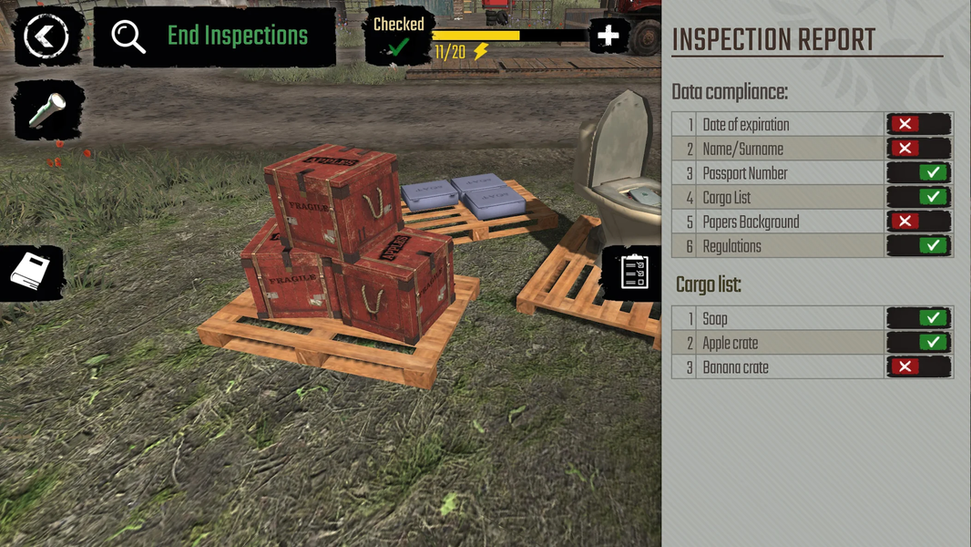 Contraband Police Search&Seize - Gameplay image of android game