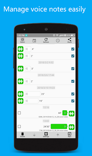 Convert Merge Opus Voice Note to Mp3 for WhatsApp - عکس برنامه موبایلی اندروید