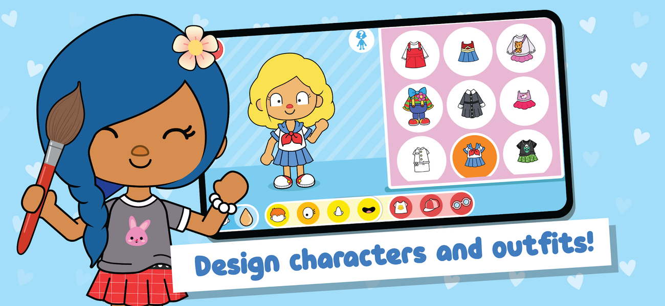 Mii World: Avatar Life Story - عکس بازی موبایلی اندروید