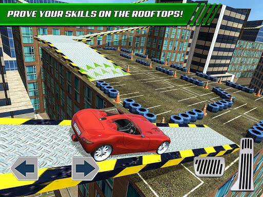 Roof Jumping Car Parking Games - عکس بازی موبایلی اندروید