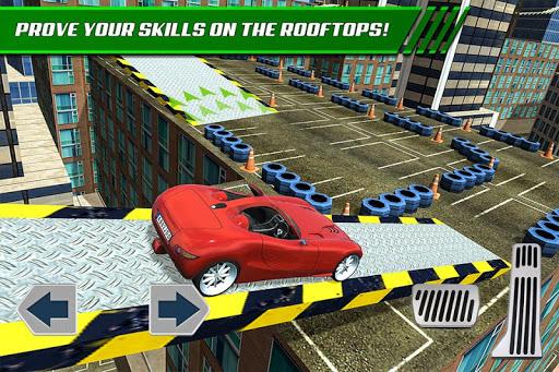 Roof Jumping Car Parking Games - عکس بازی موبایلی اندروید