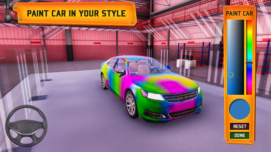 Car Factory Parking Simulator - عکس بازی موبایلی اندروید