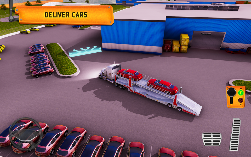 Car Factory Parking Simulator - عکس بازی موبایلی اندروید