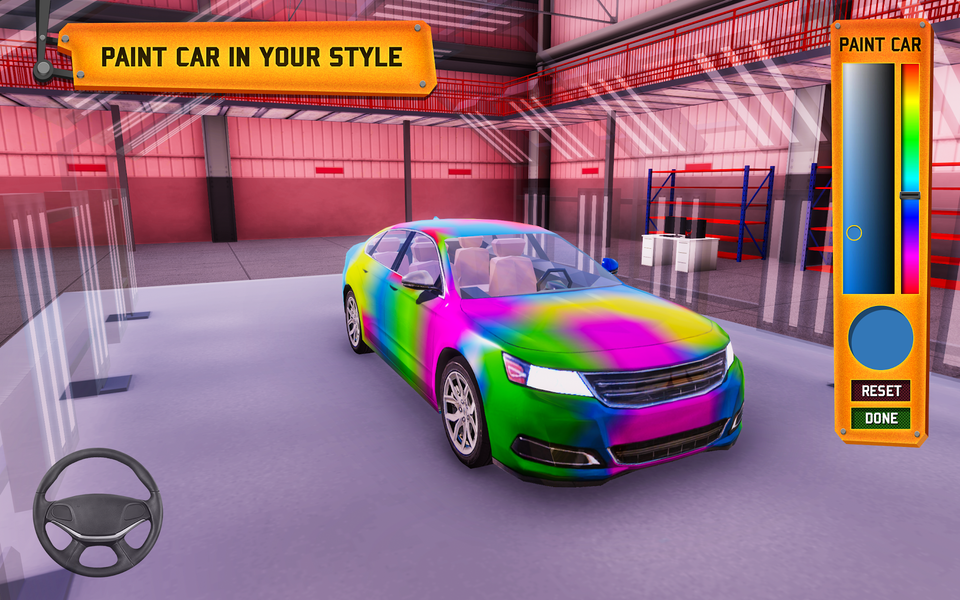 Car Factory Parking Simulator - عکس بازی موبایلی اندروید