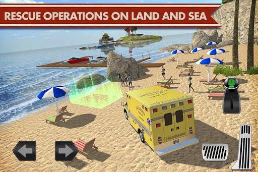 Coast Guard: Beach Rescue Team - Gameplay image of android game