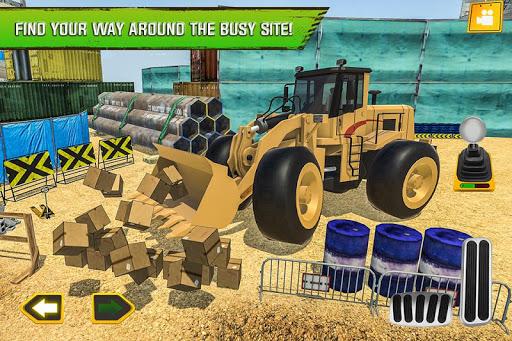 Construction Site Truck Driver - Gameplay image of android game