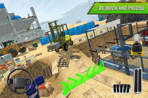 Construction Site Truck Driver - Gameplay image of android game