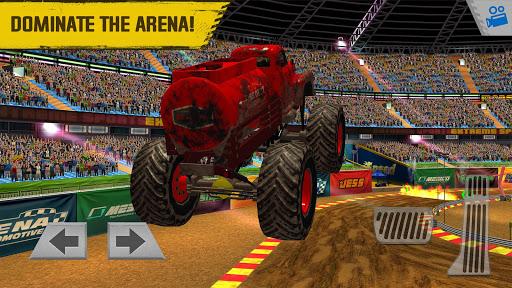 Monster Truck Arena Driver - Gameplay image of android game