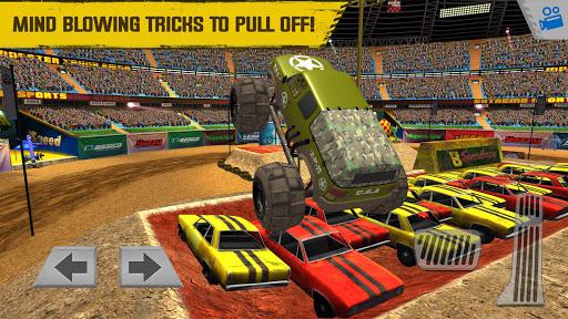 Monster Truck Arena Driver - Gameplay image of android game