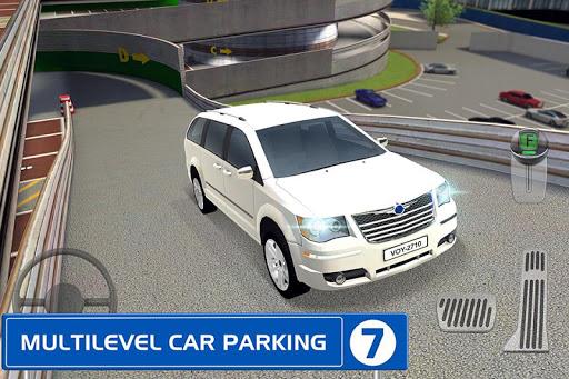 Multi Level 7 Car Parking Sim - Gameplay image of android game