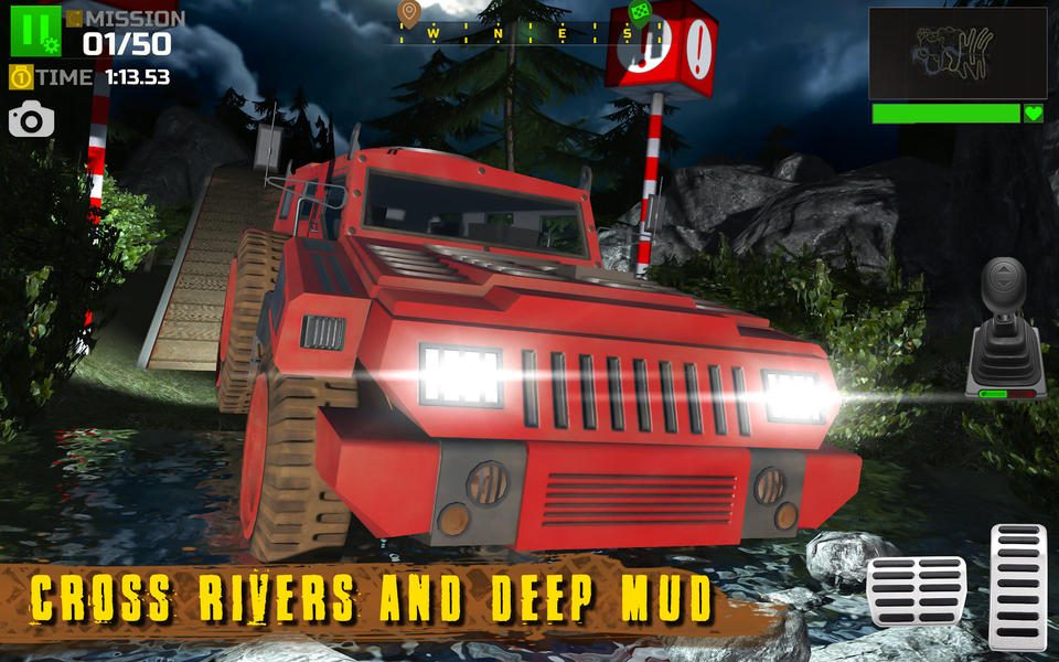 ۴x۴ Offroad: Dark Night Racing - عکس بازی موبایلی اندروید