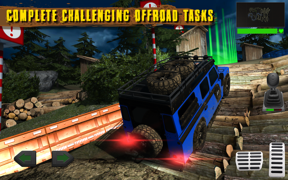 ۴x۴ Offroad: Dark Night Racing - عکس بازی موبایلی اندروید
