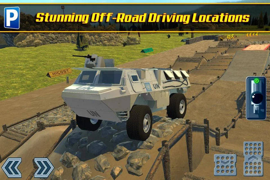 ۴x۴ Offroad Parking Simulator - عکس بازی موبایلی اندروید