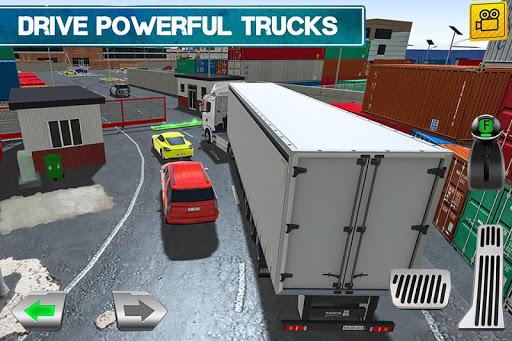 Cargo Crew: Port Truck Driver - Gameplay image of android game