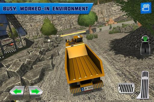 Quarry Driver 3: Giant Trucks - Gameplay image of android game