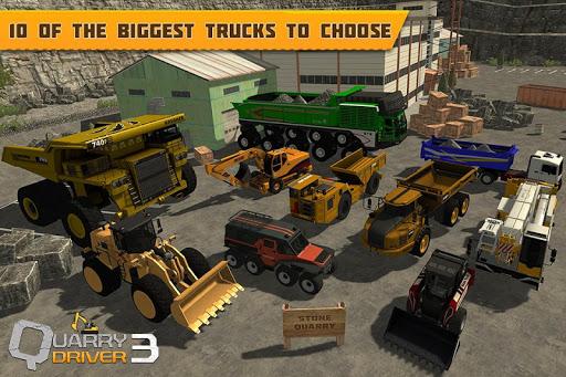 Quarry Driver 3: Giant Trucks - Gameplay image of android game