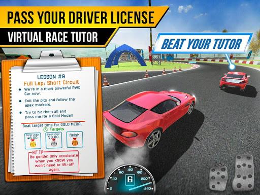 Race Driving License Test - عکس بازی موبایلی اندروید