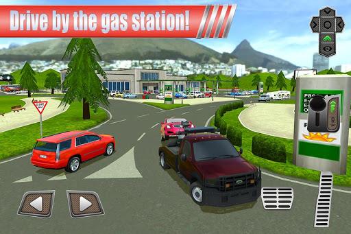 Gas Station: Car Parking Sim - Gameplay image of android game