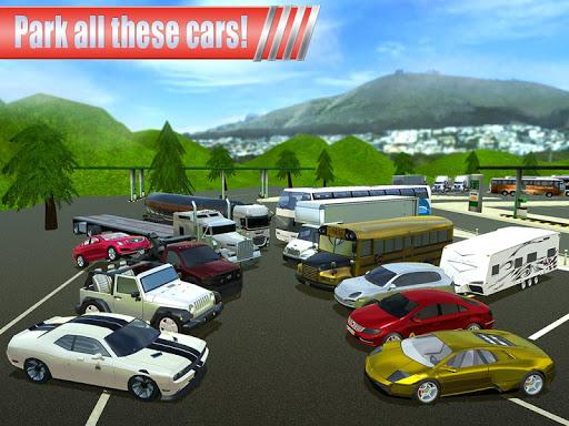 Gas Station: Car Parking Sim - Gameplay image of android game