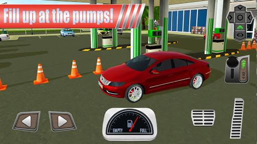 Gas Station: Car Parking Sim - Gameplay image of android game