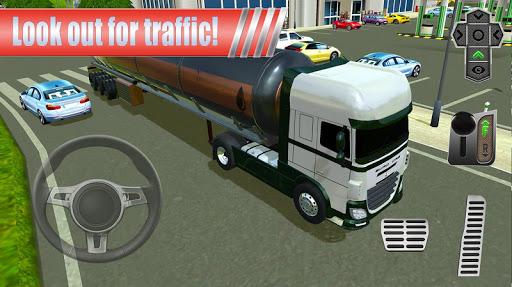 Gas Station: Car Parking Sim - Gameplay image of android game