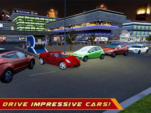 Shopping Mall Car Driving 2 - Gameplay image of android game
