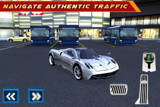 Shopping Mall Car Driving 2 - Gameplay image of android game
