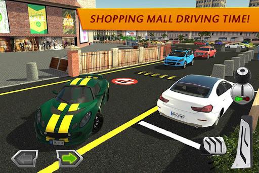 Shopping Mall Car Driving - Gameplay image of android game