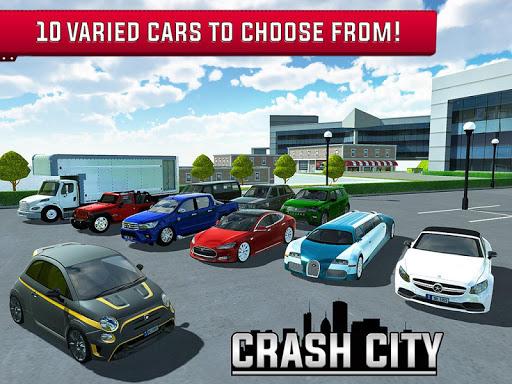 Crash City: Heavy Traffic Driv - Gameplay image of android game