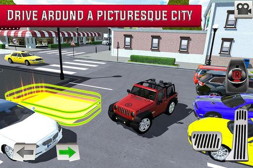 Crash City: Heavy Traffic Driv - Gameplay image of android game