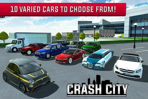 Crash City: Heavy Traffic Driv - Gameplay image of android game