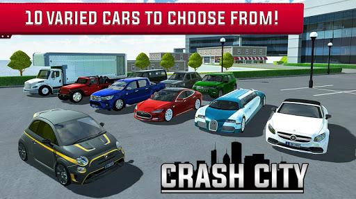 Crash City: Heavy Traffic Driv - Gameplay image of android game