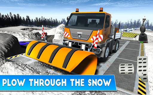 Winter Ski Park: Snow Driver - Gameplay image of android game