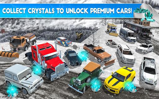 Winter Ski Park: Snow Driver - Gameplay image of android game