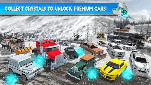 Winter Ski Park: Snow Driver - Gameplay image of android game
