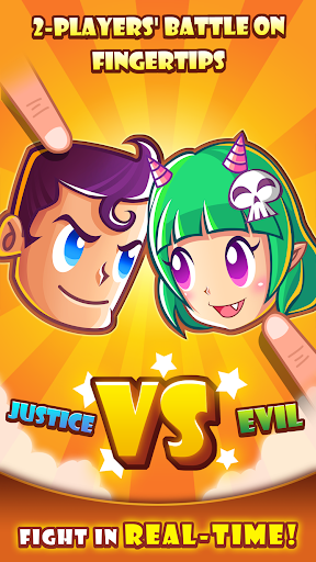 Justice vs Evil(۲-Player Duel) - عکس بازی موبایلی اندروید