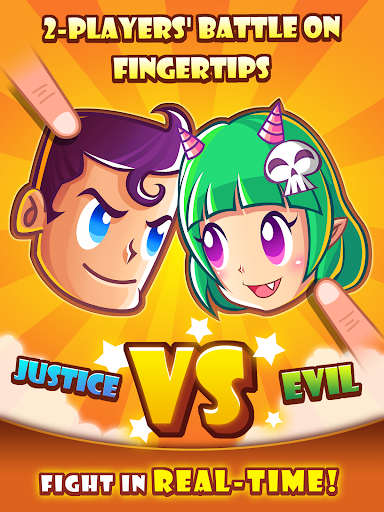 Justice vs Evil(۲-Player Duel) - عکس بازی موبایلی اندروید