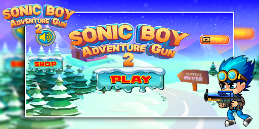 Sonic Boy - Adventure Gun 2 - Gameplay image of android game